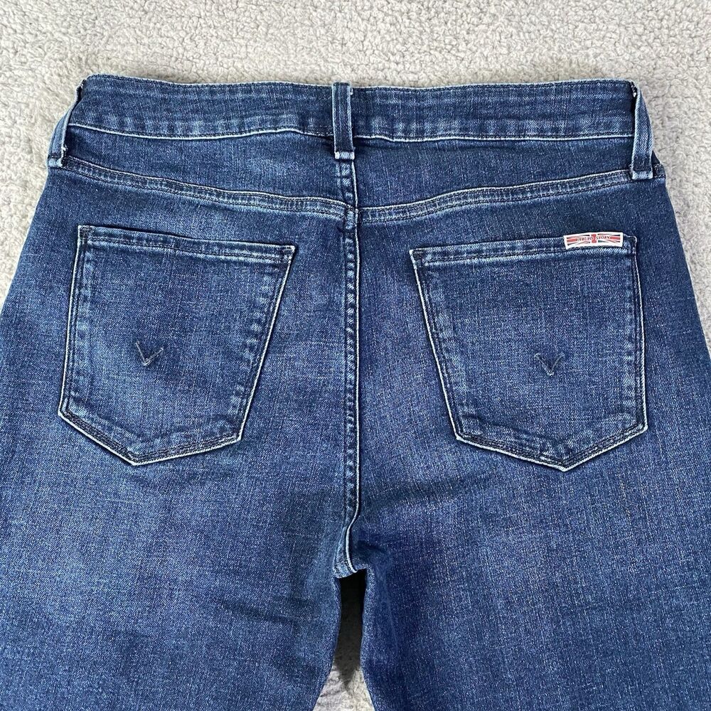 Hudson Heidi High Rise Flare Jeans Womens 29 (30x31) Blue Dark Bootcut Boho Y2K - Picture 5 of 11